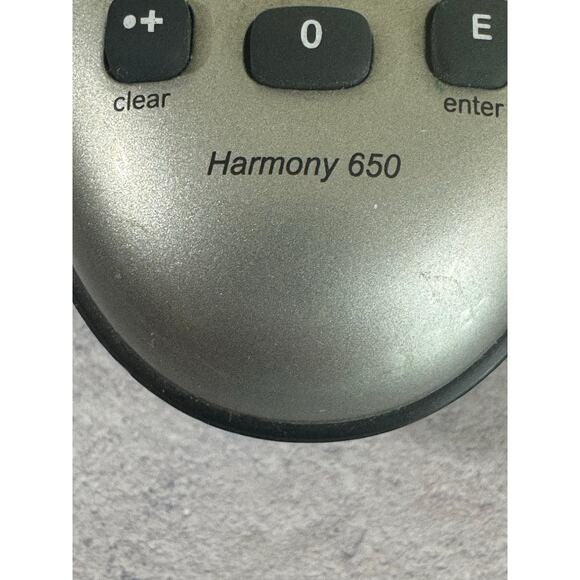 Logitech Harmony 650 Infrared All in One Remote Control, Universal Remote - Picture 4 of 11